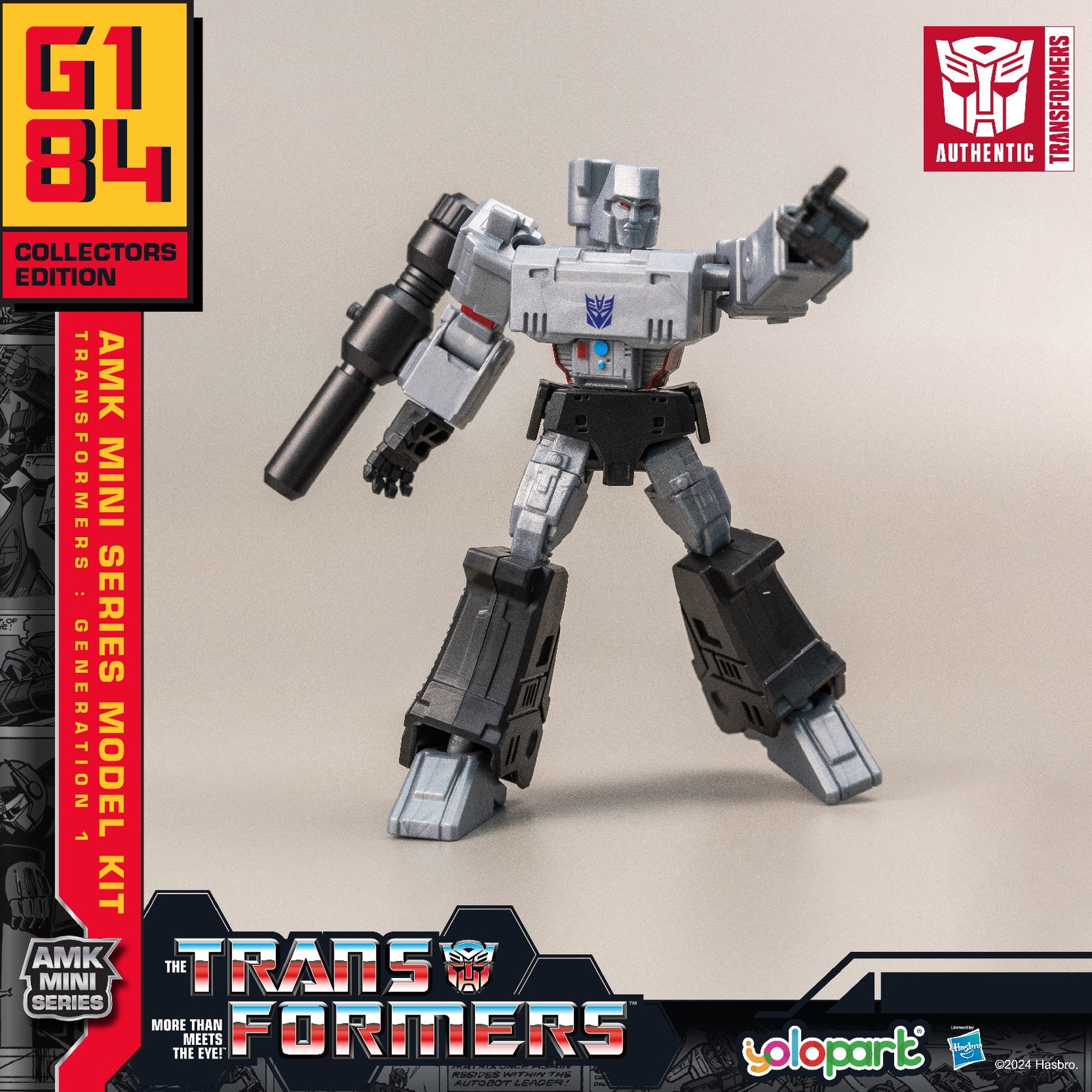 Yolopark Generation One AMK MINI Series Model Kit  - Megatron transformers