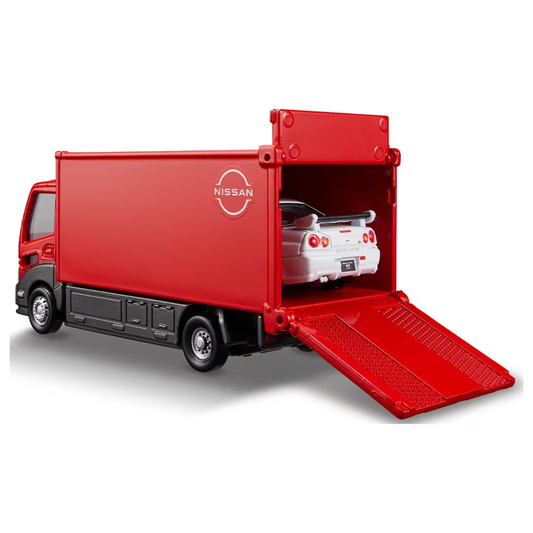 Takara Tomy Tomica Die-cast Car - Transporter Nissan Skyline GT-R V specII Nur