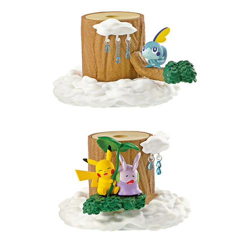 Load image into Gallery viewer, RE-MENT Pokemon Forest 07 Weather Tree Box Set (full set of 6 pcs)
