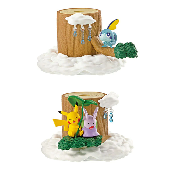 RE-MENT Pokemon Forest 07 Weather Tree Box Set (full set of 6 pcs)