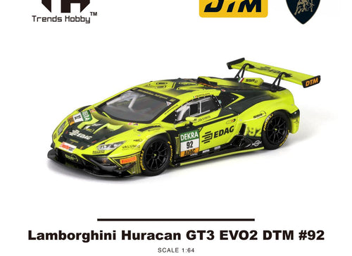Load image into Gallery viewer, (Pre-order) Trends Hobby Diecast 1/64 Lamborghini Huracan GT3 EVO2 DTM #92
