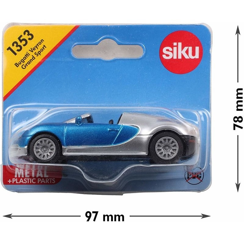 Siku #1353 Bugatti Veyron Grand Sport  Mini Die-cast Model Car