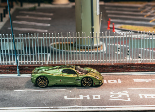 Load image into Gallery viewer, (Pre-order) Tarmac Works Pagani Utopia Green Metallic 1/64 Diecast Model Car
