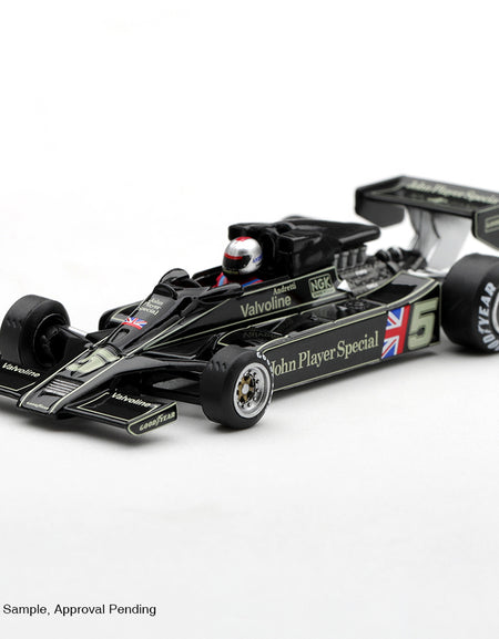 (Pre-order) Mini GT #1393 Lotus 78 #5 Mario Andretti 1977 US GP West Winner