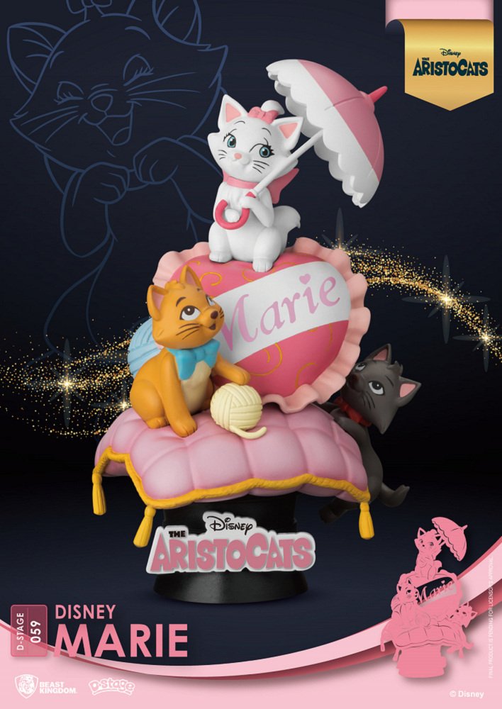 Beast Kingdom Diorama Stage-059- Marie PVC Figure  (Diorama Stage)