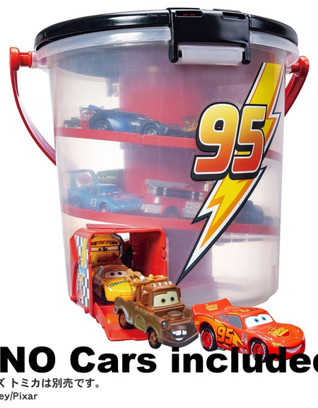 Takara Tomy Tomica Disney Cars Deru Deru Bucket Lightning McQueen Ver. (NO CARS)