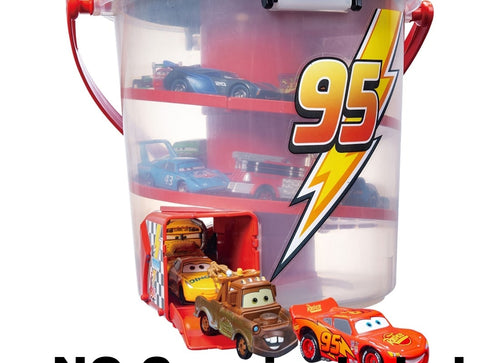 Load image into Gallery viewer, Takara Tomy Tomica Disney Cars Deru Deru Bucket Lightning McQueen Ver. (NO CARS)
