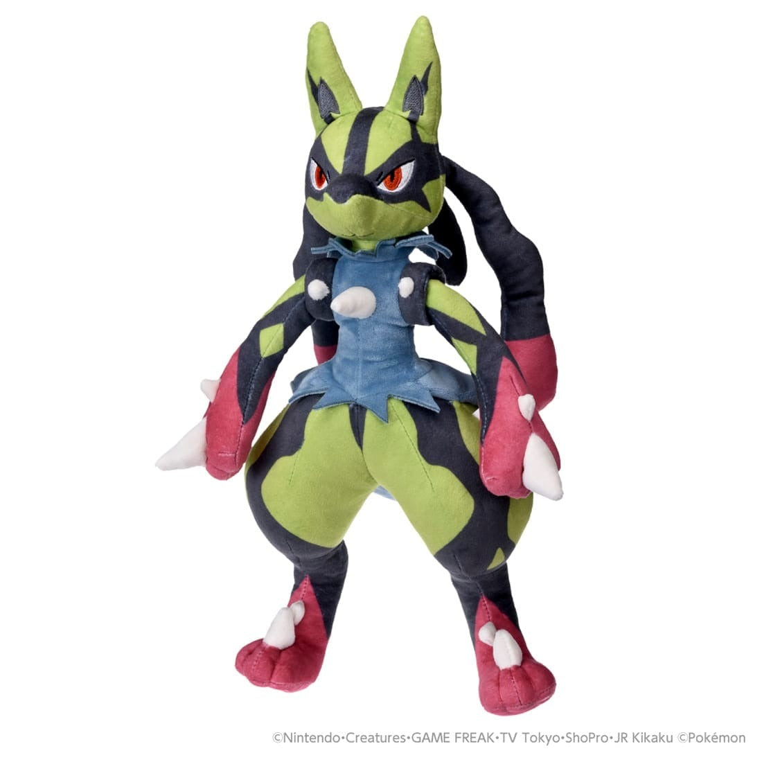 Takara Tomy Pokemon Soft Plush Toy Yellow Mega Lucario 34cm