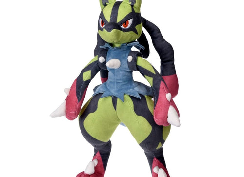 Load image into Gallery viewer, Takara Tomy Pokemon Soft Plush Toy Yellow Mega Lucario 34cm
