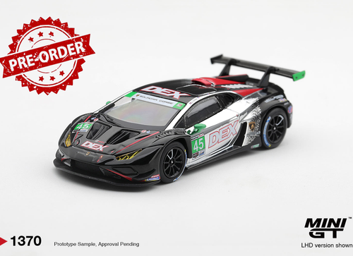 Load image into Gallery viewer, (Pre-order) Mini GT #1370 Lamborghini Huracan GT3 EVO2 IMSA Chevrolet GP LHD
