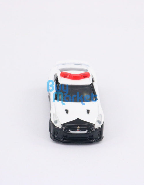 Load image into Gallery viewer, Takara Tomy Tomica #105 Nissan GT-R Police Car Scale 1/62 Diecast Car Toy
