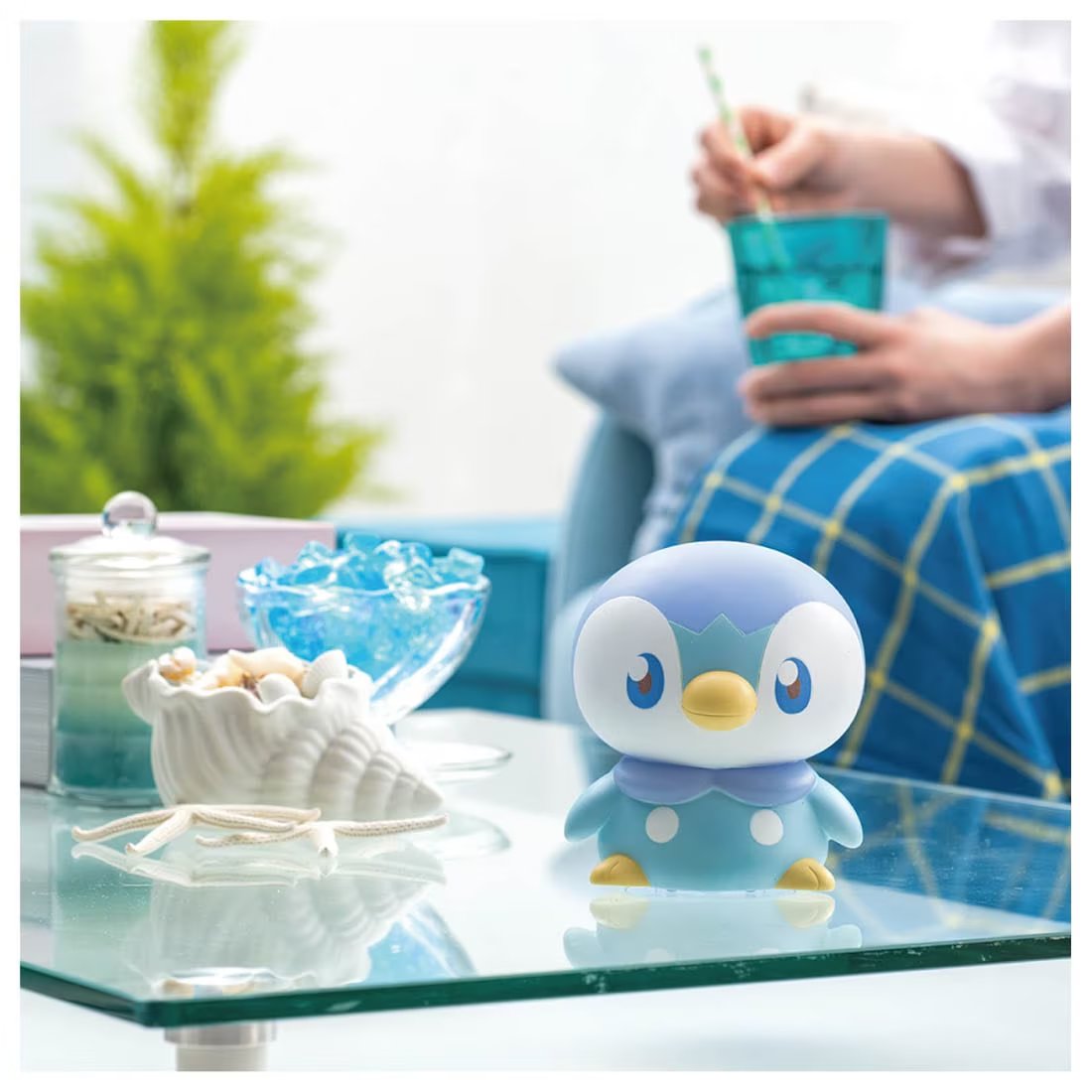 Takara Tomy Pokemon PokePiece Pokepeace Puni Kyun Light Piplup