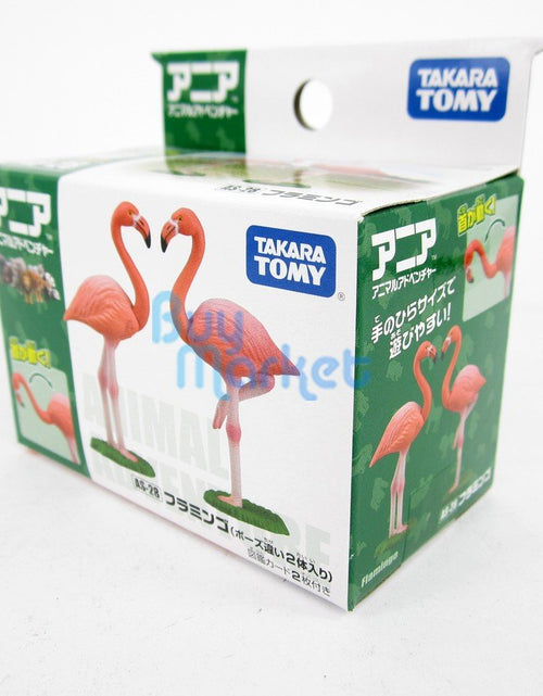 Load image into Gallery viewer, Takara Tomy ANIA Animal Adventure Action Figure AS-28 Flamingo Model Japan
