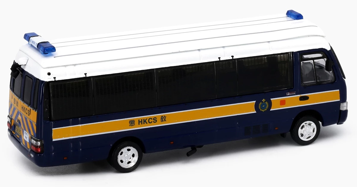 Tiny City 1/76 Toyota Coaster B59 HKCS RRT (AM5625) Diecast Model Car
