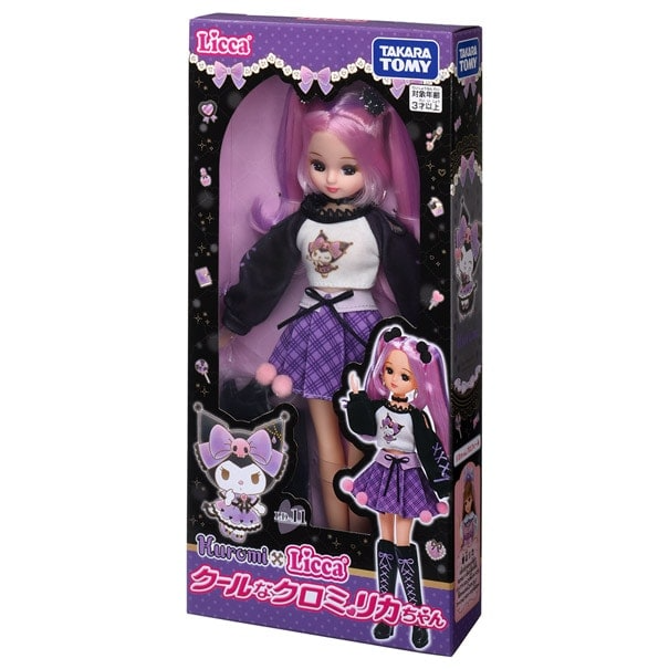 Takara Tomy Licca Doll - LD-11 Cool Kuromi x Licca Doll