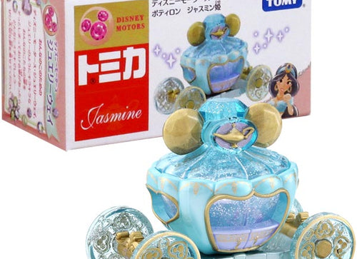 Load image into Gallery viewer, Takara Tomy Tomica Disney Motors Jewelryway POTIRON Jasmine Mini Diecast Car
