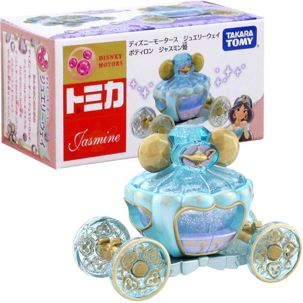 Takara Tomy Tomica Disney Motors Jewelryway POTIRON Jasmine Mini Diecast Car
