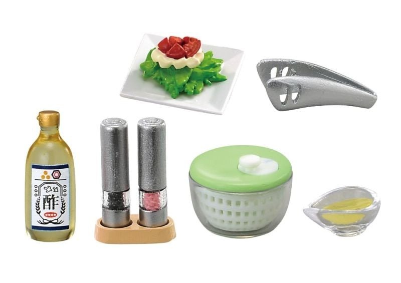 Re-ment - Important Kitchen Tools For Good Cooks (Full set of 8)