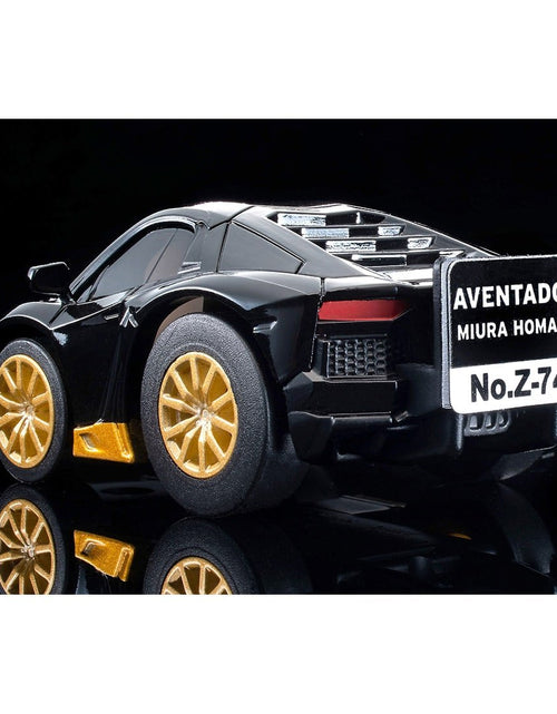 Load image into Gallery viewer, Takara Tomy Tomytec Choro Q zero Z-74c Lamborghini Aventador Miura Homage Black
