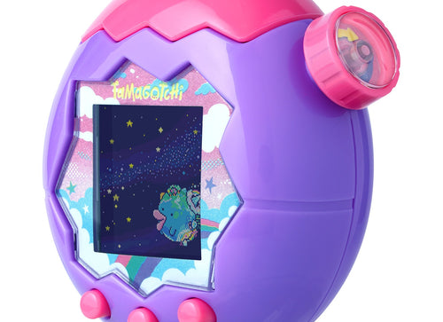 Load image into Gallery viewer, Bandai Tamagotchi Paradise - Purple Sky electric Pet
