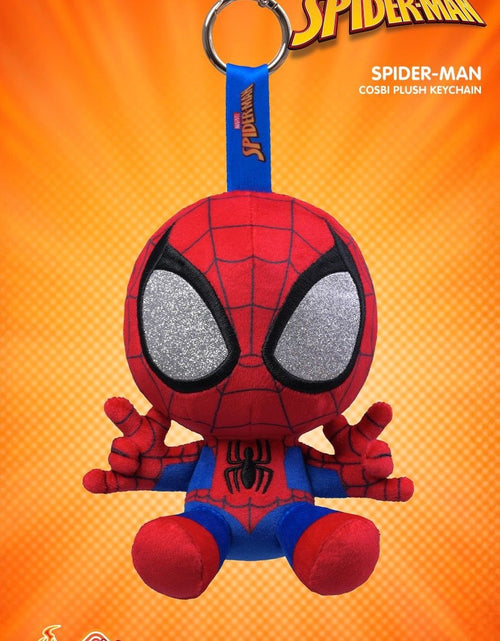 Load image into Gallery viewer, Hot Toys Spider-Man Marvel Comic Cosbi Plush Keychain Collection (Full set of 6)
