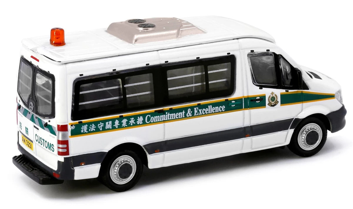 Tiny City 22 Die-cast Model Car MERCEDES-BENZ Sprinter FL HK Customs AM3221