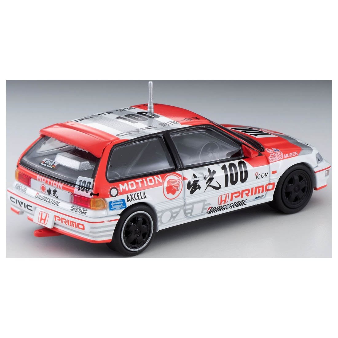 Takara Tomy Tomytec Diecast Model Car TLV-N229a Idemitsu Motion Mugen Civic