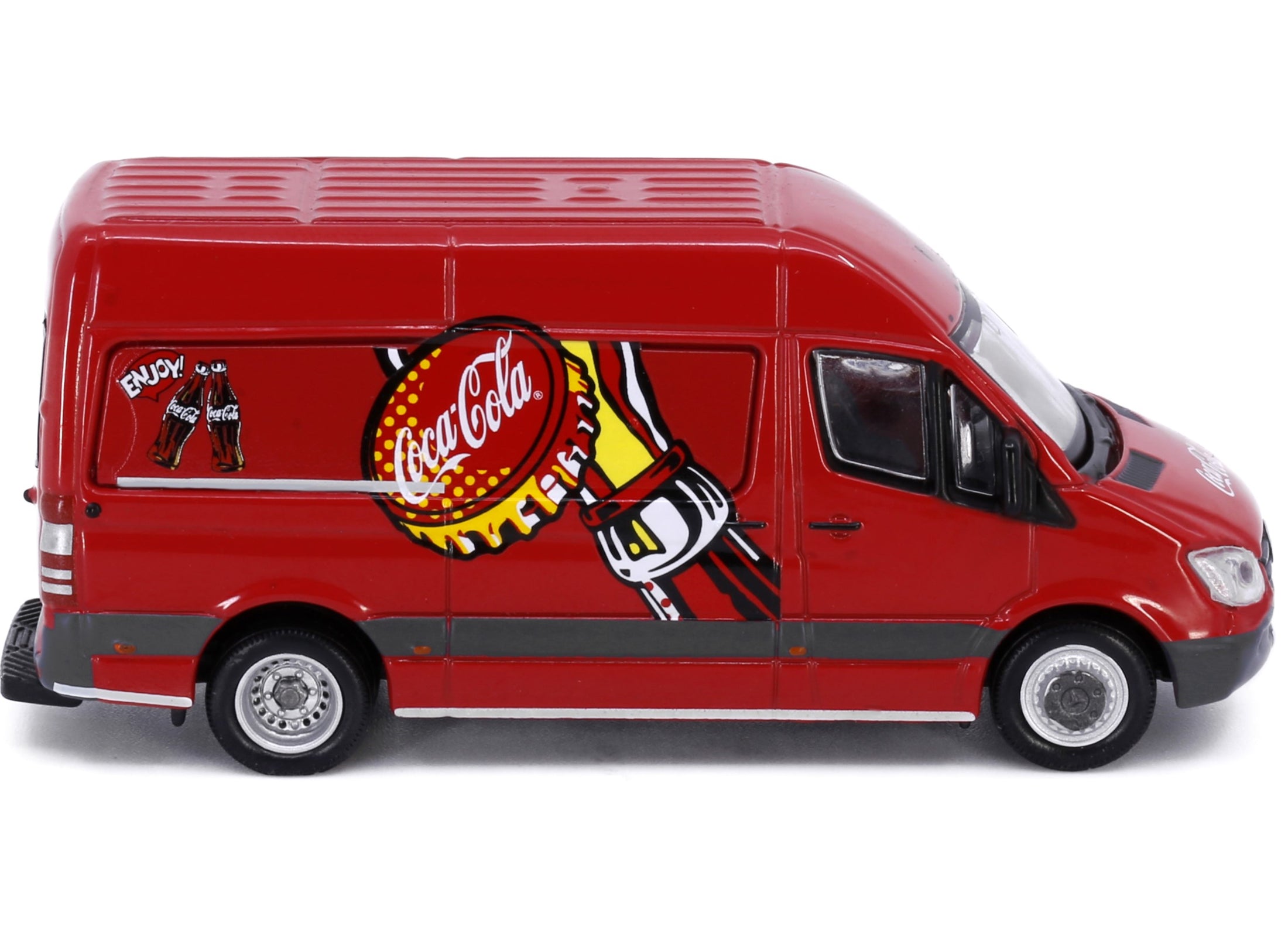 Tiny City Die-cast Model Car - MERCEDES-BENZ Sprinter Coca-Cola