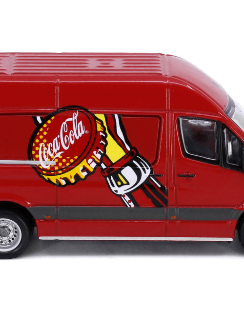 Load image into Gallery viewer, Tiny City Die-cast Model Car - MERCEDES-BENZ Sprinter Coca-Cola

