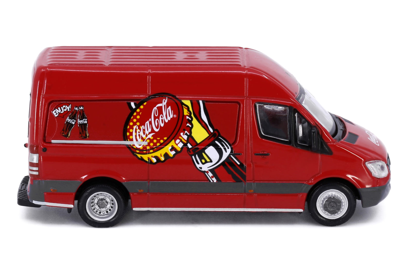Tiny City Die-cast Model Car - MERCEDES-BENZ Sprinter Coca-Cola