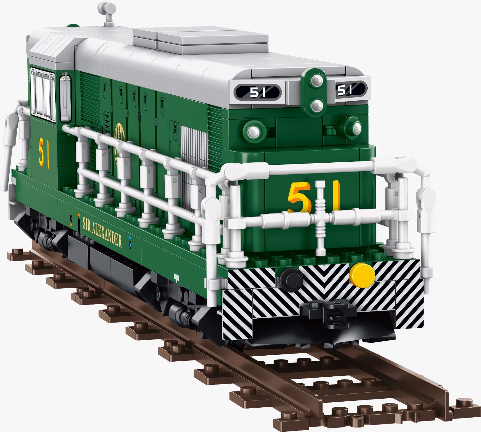 Royal Toys City Story RT77 HK Railway Museum 40th Diesel Locomotive 51 904pc