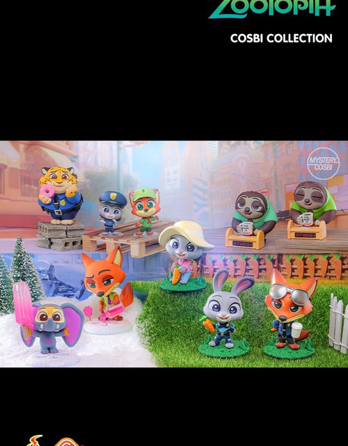 Load image into Gallery viewer, Hot Toys Zootopia Cosbi Collection Bobble-Head Figure Set (Full box set of 8)
