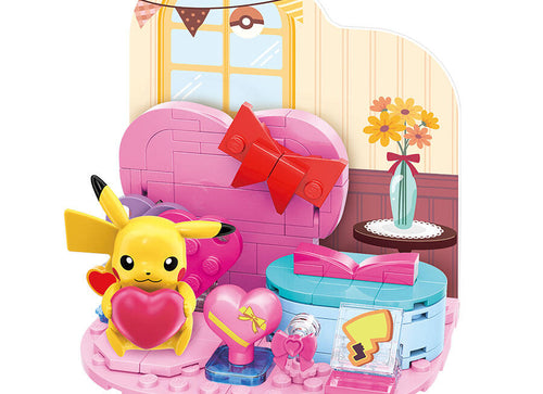 Load image into Gallery viewer, Qman Keeppley Building Blocks #K20225 Pokemon Pikachu Fingertip Heart
