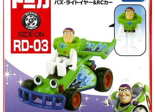 Load image into Gallery viewer, Takara Tomy Tomica Disney Motors - Ride On #RD03 Toy Story Buzz Lightyear
