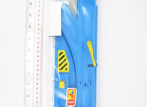 Load image into Gallery viewer, Takara Tomy Plarail Rail Train Accessories R-19 Auto Turnout Track Toy Japan
