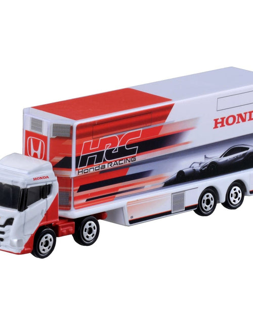 Load image into Gallery viewer, Takara Tomy Tomica Diecast Model #149 Long Type HRC Honda Motorhome Car
