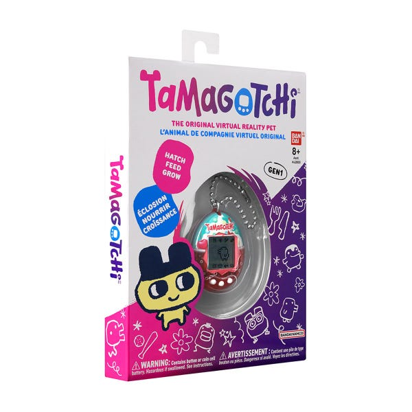 Bandai Original Tamagotchi - GEN1 Ice Cream Float Electric Pet