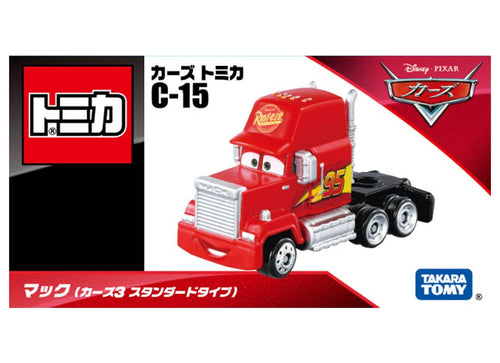 Load image into Gallery viewer, Takara Tomy Disney Tomica PIXAR CARS C-15 Mack (CARS 3 Type) 6cm Mini Model Car
