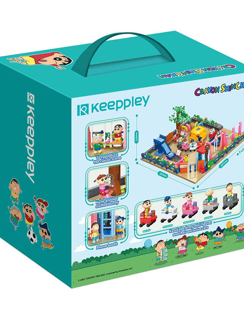 Load image into Gallery viewer, Qman Keeppley Building Blocks #K20616 - Crayon Shinchan Park (Crayon Shin-chan)

