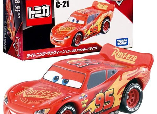 Load image into Gallery viewer, Takara Tomy Disney Tomica Diecast Car PIXAR CARS C-21 Lightning Mc Queen Cars
