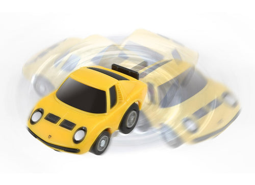 Load image into Gallery viewer, Takara Tomy Tomica ChoroQ Pull Back Diecast e-12 Lamborghini Miura SV
