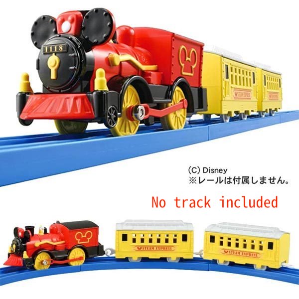 Takara Tomy Plarail Train Series - S-13 Mickey Mouse Choo-Choo Lcocmotive