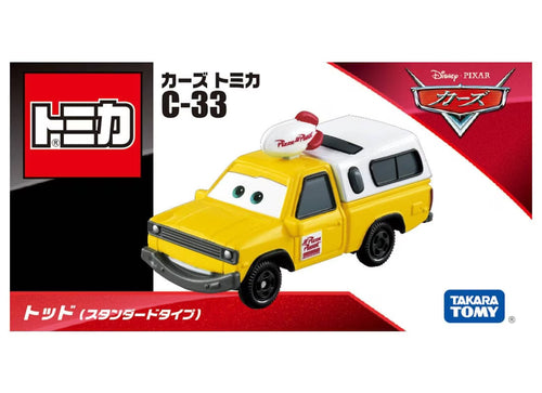 Load image into Gallery viewer, Tomica Takara Tomy Disney PIXAR CARS C-33 Todd (Standard Type) Model Toy Car

