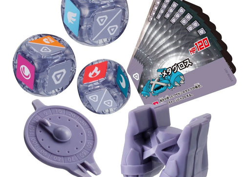 Load image into Gallery viewer, Bandai Tabletop Games Miniature Pokemon Plakoro Starter Set Metagross 08
