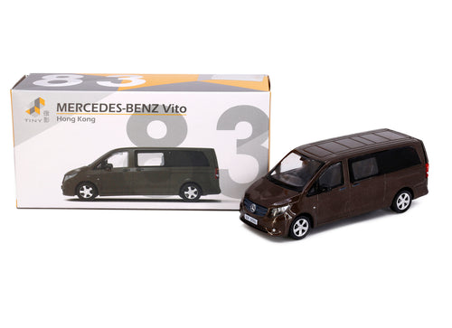 Load image into Gallery viewer, Tiny City 83 Die-cast Model Car - MERCEDES-BENZ Vito (Brown)
