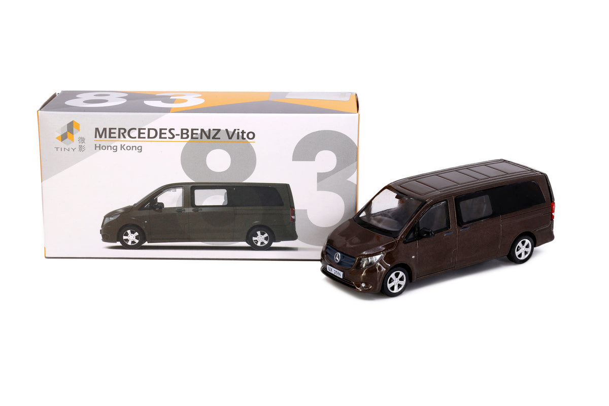 Tiny City 83 Die-cast Model Car - MERCEDES-BENZ Vito (Brown)