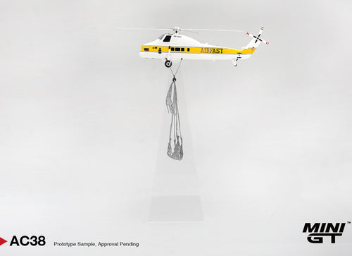 Load image into Gallery viewer, (Pre-order) Mini GT #MGTAC38 Sikorsky S58T Helicopter Camel Trophy 1985 Model
