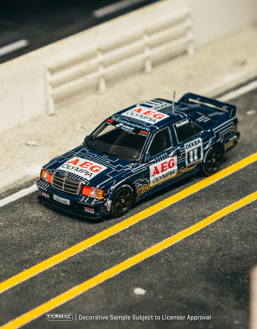 Load image into Gallery viewer, Tarmac Works 1/64 Mercedes-Benz 190 E 2.5-16 EVO 1 DTM 1989 Dany
