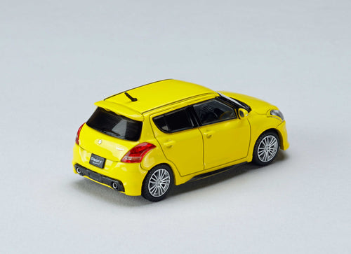 Load image into Gallery viewer, (Pre-order) Hobby JAPAN 1/64 SUZUKI SWIFT SPORT ZC32S AERO PARTS CHAMPION YELLOW
