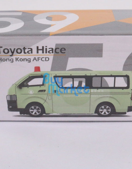 Load image into Gallery viewer, TINY City Hong Kong #59 Toyota Hiace Hong Kong AFCD Diecast Toy model Car Model

